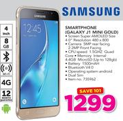 Samsung Smartphone Galaxy J1 Mini Gold
