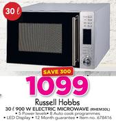 Russell Hobbs 30Ltr 900W Electric Microwave RHEM30L