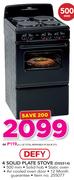Defy 4 Solid Plate Stove DSS514