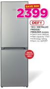 Defy 183Ltr Metallic Fridge/Freezer D220D