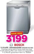 Bosch 12 Plate Dishwasher SMS40E18Z 08Z