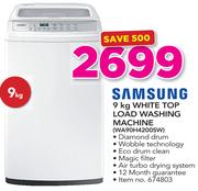 Samsung 9Kg White Top Load Washing Machine WA90H4200SW