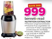 Bennett Read Nutrition Extractor