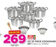 Bon Voyage Q7 25 Piece Cookware Set-Per Set