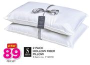 Sheraton 2 Pack Hollow Fiber Pillow-For 2 Per Set