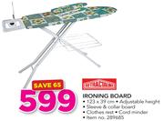 Retractaline Ironing Board