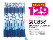 Casa Shower Curtain S-5064-1