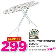 House Of York Mesh Top Ironing Board
