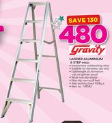 Gravity Ladder Aluminium 6 Step HSL6