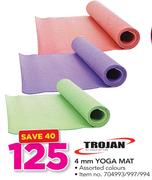 Trojan 4mm Yoga Mat
