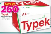 Typek A4 White 500 Sheets