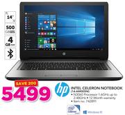 HP Celeron Notebook 14-AM005NI