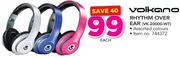 Volkano Rhythm Over Ear VK-20000-WT-Each