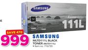 Samsung MLTD111L Black Toner MLTD111L