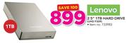 Lenovo 2.5" 1TB Hard Drive UHDF309