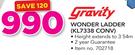 Gravity Wonder Ladder KL7338 CONV