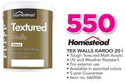Homestead Tex Walls Karoo-20Ltr