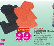 Waltex Assorted Bella 3 Piece Set