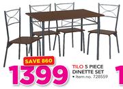Tilo 5 Piece Dinette Set
