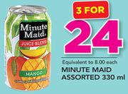 Minute Maid Assorted-3x330ml