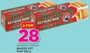 Bakers Eet Sum-2x200g