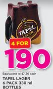 Tafel Lager Bottles-4x6x330ml