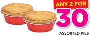 Assorted Pies-Any 2