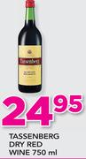 Tassenberg Dry Red Wine-750ml