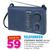 Telefunken Portable Radio TR-100