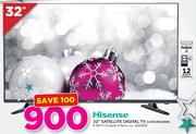 Hisense 32" Satellite Digital TV LHD32K360W