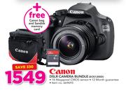 Canon DSLR Camera Bundle EOS1200D