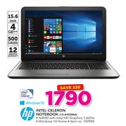 HP Intel Celeron Notebook 15-AY008NI
