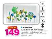 Blaupunkt 7" 3G Wi-Fi Tab ETAB M7023G