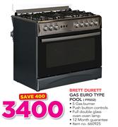 Brett Durett Gas Euro Type Pool F9502