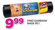 Fino 90Ltr Garbage Bags