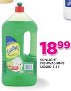 Sunlight Dishwashing Liquid-1.5Ltr