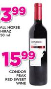 Condor Peak Red Sweet Wine