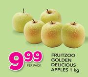 Fruitzoo Golden Delicious Apples-1kg Per Pack