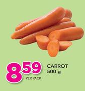 Carrot-500g Per Pack