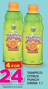 Tampico Citrus Punch Drink 1Ltr-For 4