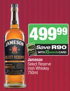 Jameson Select Reserve Irish Whisky-750ml