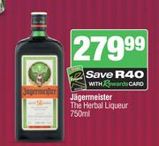 Jagermeister The Herbal Liqueur-750ml