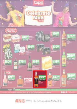 Tops at SPAR : Celebrate For Mos At Tops (27 December - 7 January 2025), page 1