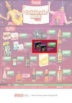 Tops at SPAR : Celebrate For Mos At Tops (27 December - 7 January 2025), page 1