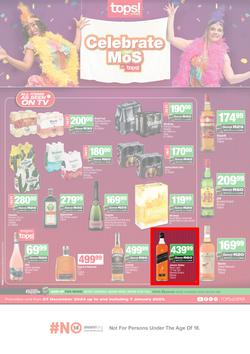 Tops at SPAR : Celebrate For Mos At Tops (27 December - 7 January 2025), page 1