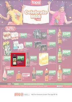 Tops at SPAR : Celebrate For Mos At Tops (27 December - 7 January 2025), page 1