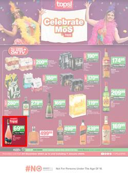 Tops at SPAR : Celebrate For Mos At Tops (27 December - 7 January 2025), page 1