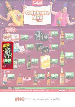 Tops at SPAR : Celebrate For Mos At Tops (27 December - 7 January 2025), page 1