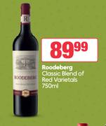 Roodeberg Classic Blend Of Red Varietals-750ml