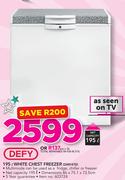 Defy 195Ltr White Chest Freezer DMF470